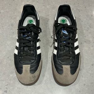 ADIDAS black vegan samba